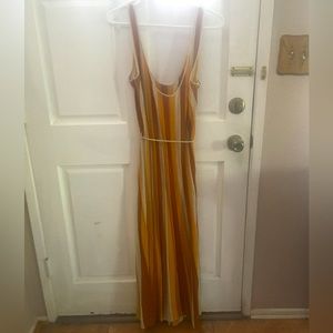 Multi-colored texture Boho Dress